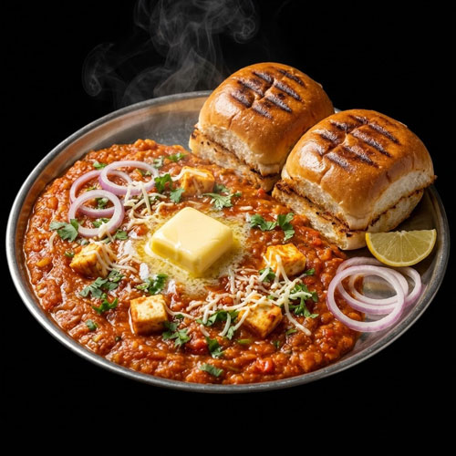 Butter Pav Bhaji at The Fast Food Co Ulwe